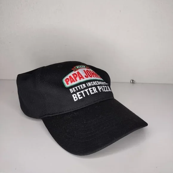 Preferred Marketing Solutions Accessories Papa Johns Black Hat